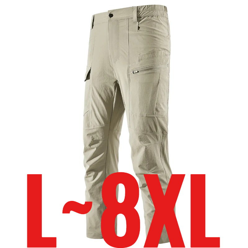 Outdoor Sport Hiking Pants - Pantaloni Casual da Uomo Taglie Forti