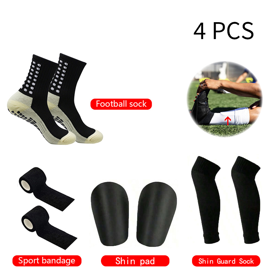 Outdoor Sports Accessories - Confezione da 4 calzini da calcio
