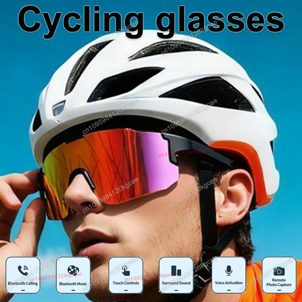 Outdoor Sports Accessories - Occhiali Smart da Ciclismo HD con