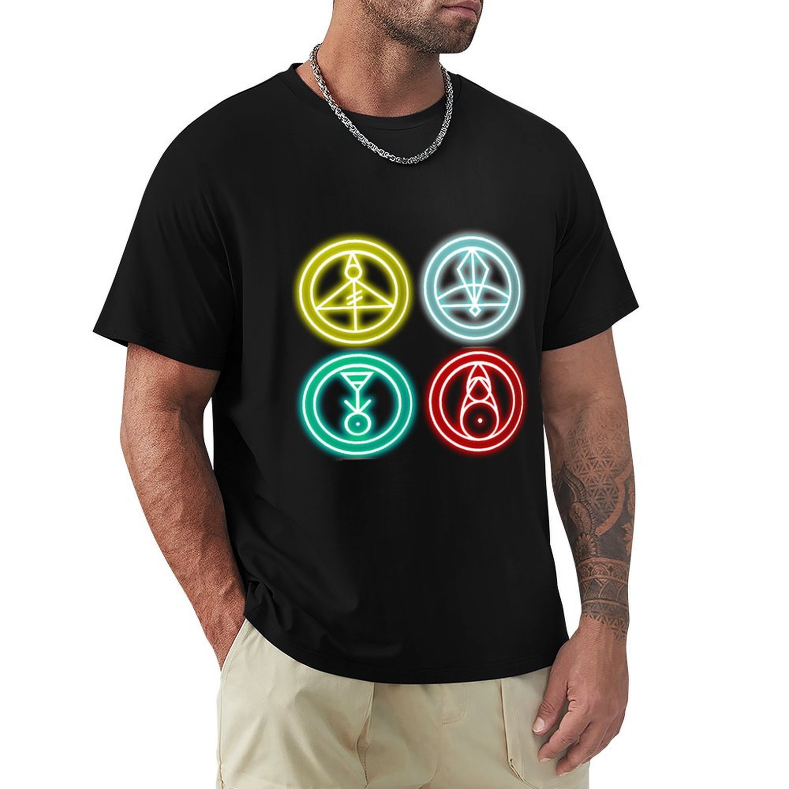Outdoor Sportsman Group - Group Glyphs - Maglietta Luminosa a