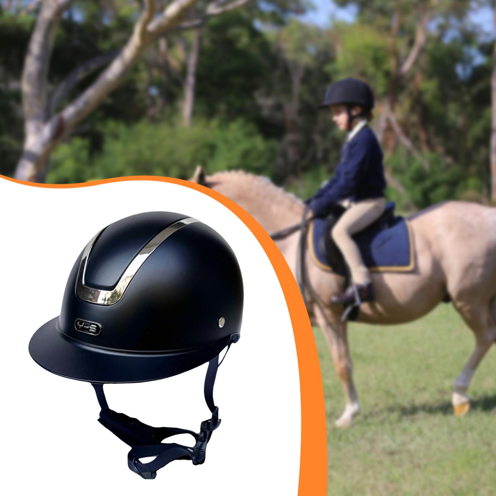 Equestrian Helmet - Casco Equestre per Bambini Regolabile, Casco