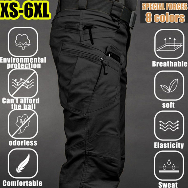 Outdoor Sport Hiking Pants - Pantaloni cargo tattici da uomo 6XL