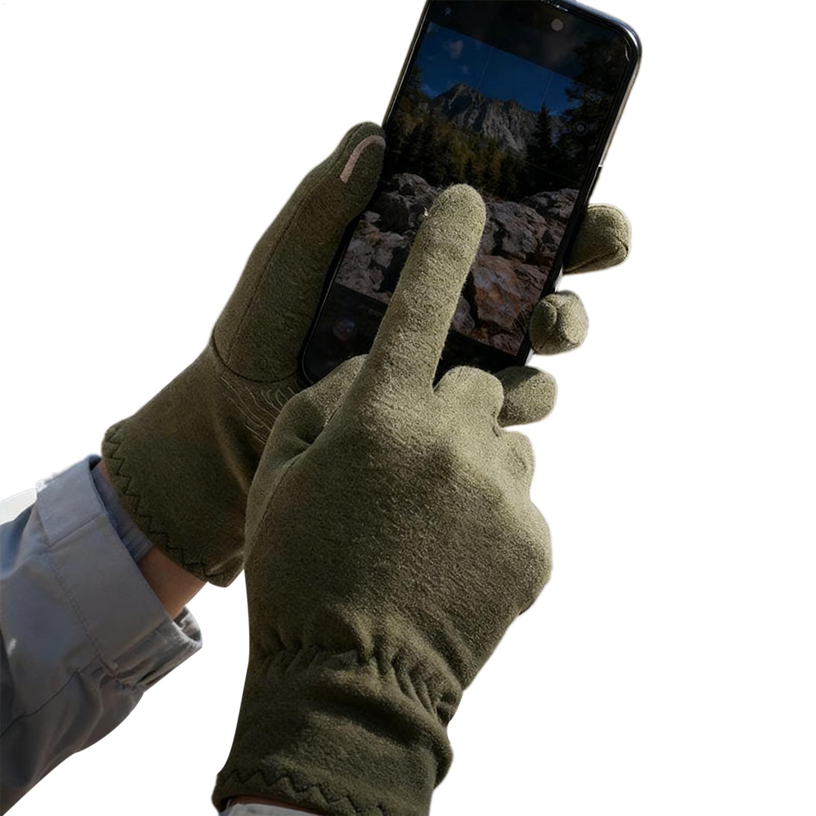 Outdoor Sport Gloves - Guanti da trekking touchscreen da donna,