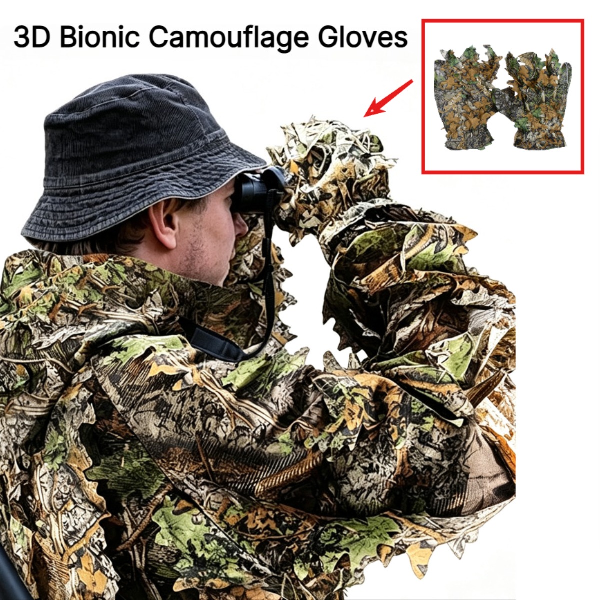 Guanti da Caccia 3D Mimetici a - Outdoor Sport Gloves recensione e prezzo